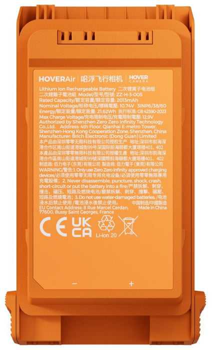 EAN 6977791922139 - HOVERAir SP18H001 accesorio o pieza para dron con cámara Batería imagen 2