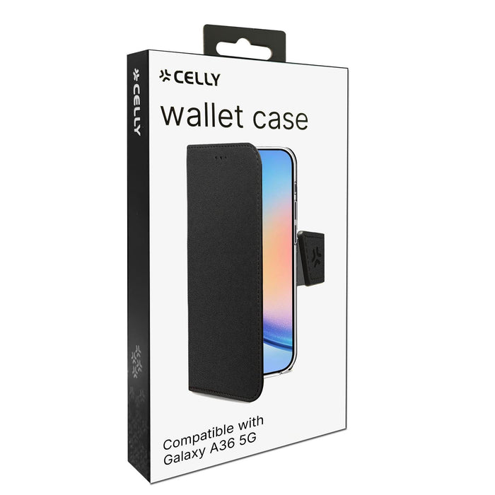 EAN 8021735217589 - Celly WALLY funda para teléfono móvil 17 cm (6.7") Funda cartera Negro imagen 6