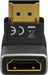 EAN 4040849720116 - Goobay 72011 adaptador de cable de vídeo HDMI tipo A (Estándar) Negro, Plata imagen 2