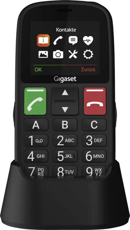 EAN 4255781908991 - Gigaset GL30 5,59 cm (2.2") 106 g Negro Teléfono para personas mayores imagen 2