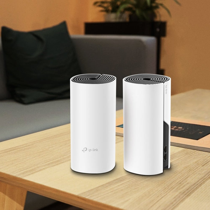 EAN 6935364084189 - TP-Link Deco M4(2-pack) Doble banda (2,4 GHz / 5 GHz) Wi-Fi 5 (802.11ac) Blanco Interno imagen 3