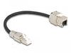EAN 4043619872039 - DeLOCK 87203 cable de red Negro, Plata 0,25 m Cat6a S/FTP (S-STP) imagen 1
