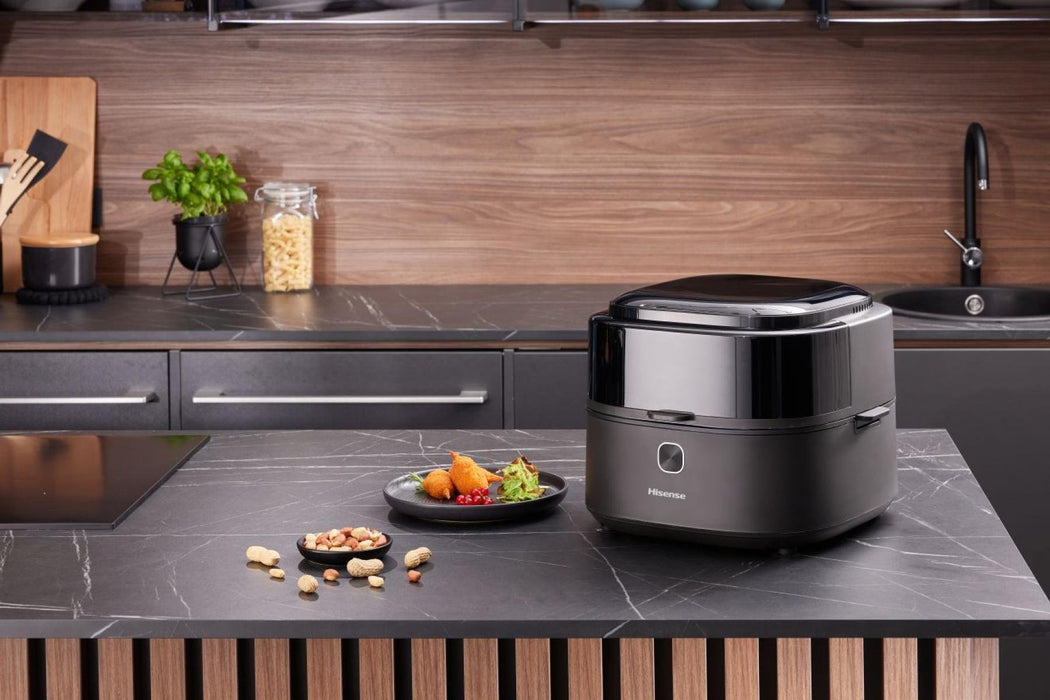 EAN 3838782818547 - Hisense HAF1350DR Sencillo 6,7 L Independiente 1350 W Freidora de aire caliente Negro imagen 24