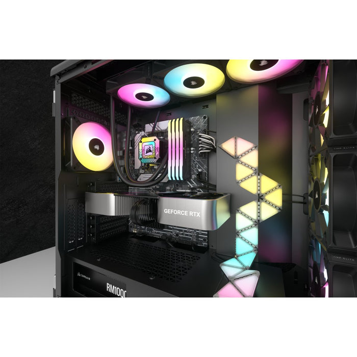 EAN 0840006683490 - Corsair iCUE H150i ELITE CAPELLIX XT Procesador Sistema de refrigeración líquida todo en uno 12 cm Negro  imagen 10
