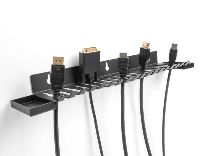 EAN 4043619671809 - DeLOCK 67180 organizador de cables Pared Soporte para cables Negro imagen 2