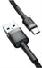 EAN 6953156278189 - Baseus Cafule cable USB USB 2.0 0,5 m USB A USB C 0,48 Gbit/s Negro imagen 3