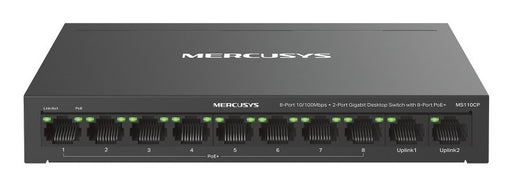 EAN 6957939003692 - Mercusys MS110CP switch Fast Ethernet (10/100) Energía sobre Ethernet (PoE) Negro imagen 1
