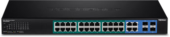 EAN 0710931161182 - Trendnet TPE-5028WS switch Gestionado Gigabit Ethernet (10/100/1000) Energía sobre Ethernet (PoE) 1U Negr imagen 2