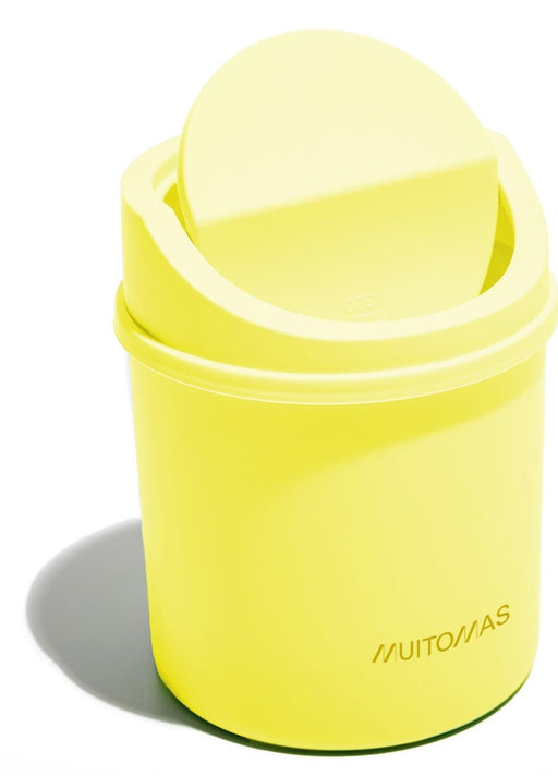 EAN 8021735228561 - Muitomas DESKBINYL cubo de basura Alrededor Amarillo imagen 1