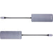EAN 4043718312191 - InLine 35392C hub de interfaz USB Tipo C 10000 Mbit/s Gris imagen 4