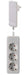 EAN 4057298003684 - Bachmann 933.015 base múltiple 1,6 m 3 salidas AC Interior Blanco imagen 1