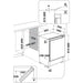 EAN 8003437054693 - Whirlpool WBUF011 nevera combi Bajo encimera 126 L imagen 5