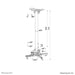 EAN 8717371449186 - Neomounts CL25-550BL1 montaje para projector Negro imagen 17
