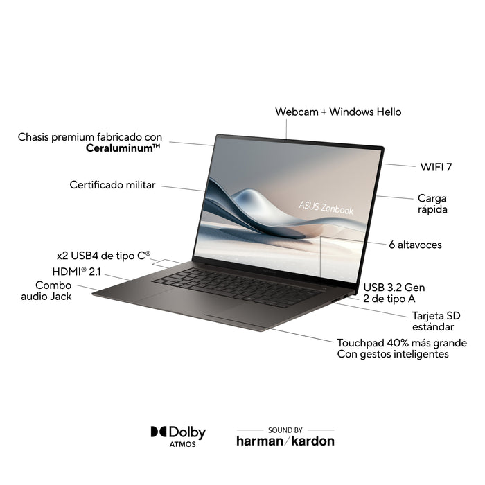 EAN 4711387709559 - ASUS Zenbook S 16 UM5606WA-RK053W 40,6 cm (16") WQXGA+ LPDDR5x-SDRAM Wi-Fi 7 (802.11be) imagen 3