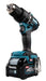 EAN 0088381735780 - Makita HP002G 2200 RPM Sin llave 1,3 kg Negro, Verde imagen 10