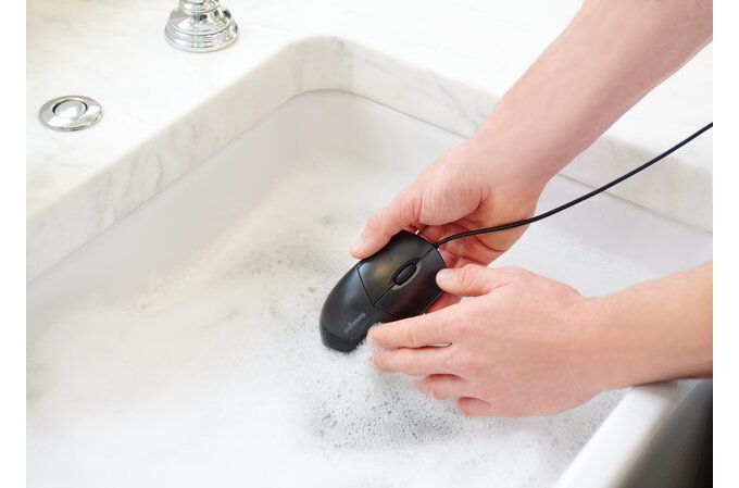 EAN 0085896703150 - Kensington Pro Fit Washable Mouse Wired ratón Oficina Ambidextro USB Óptico 1600 DPI imagen 1