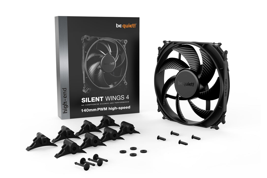 EAN 4260052188897 - be quiet! SILENT WINGS 4 | 140mm PWM high-speed Carcasa del ordenador Ventilador 14 cm Negro 1 pieza(s) imagen 4