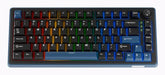 EAN 4711526379421 - Ducky DKOKM2583-KYPTCOH1 teclado Universal USB + RF Wireless + Bluetooth QWERTY Negro, Azul imagen 1