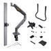 EAN 65030906340 - StarTech.com H2M1AS2-MONITOR-ARM soporte para monitor 68,6 cm (27") Escritorio Negro imagen 12