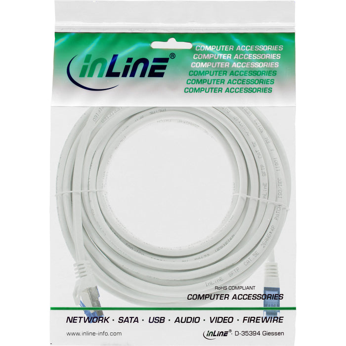 EAN 4043718291946 - InLine 74815W cable de red Blanco 15 m Cat6a S/FTP (S-STP) imagen 4