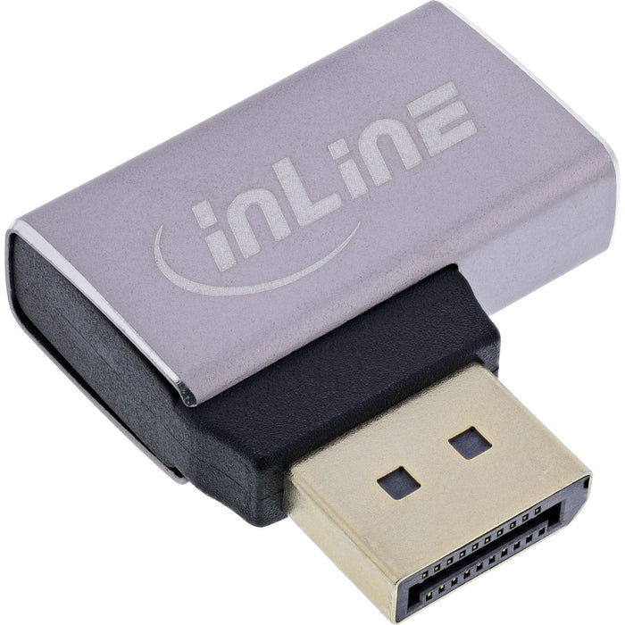 EAN 4043718338139 - InLine 17291E cambiador de género para cable DisplayPort Gris, Negro imagen 2