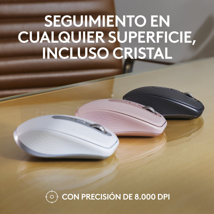 EAN 5099206111745 - Logitech MX Anywhere 3S ratón Oficina Mano derecha RF Wireless + Bluetooth Laser 8000 DPI imagen 11