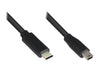 EAN 4014619557141 - Alcasa 3310-CM001 cable USB USB 2.0 0,15 m USB C Mini-USB B Negro imagen 1