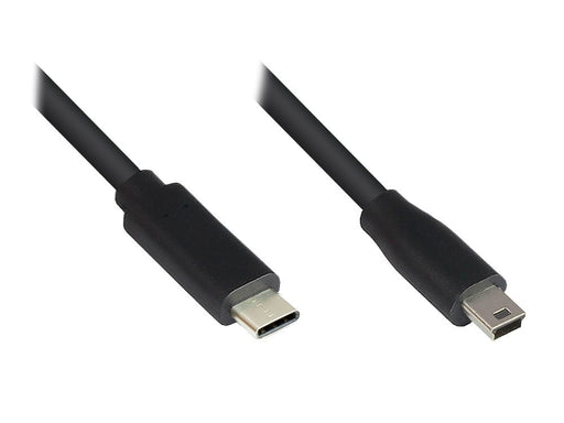 EAN 4014619557141 - Alcasa 3310-CM001 cable USB USB 2.0 0,15 m USB C Mini-USB B Negro imagen 1