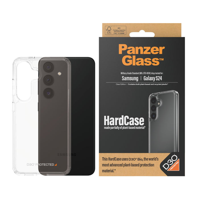 EAN 5711724012105 - PanzerGlass ® HardCase Transparent w. D3O® Samsung Galaxy S24 funda para teléfono móvil Transparente imagen 2