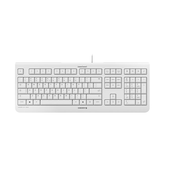 EAN 4025112081484 - CHERRY KC 1000 teclado Universal USB QWERTY Inglés de EE. UU. Gris imagen 1