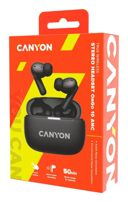 EAN 5291485015756 - Canyon CNS-TWS10B auricular y casco Auriculares True Wireless Stereo (TWS) Dentro de oído Llamadas/Música imagen 8