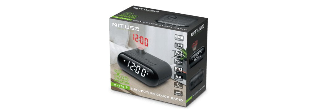 EAN 3700460209292 - Muse M-179 P radio Reloj Digital Negro imagen 7