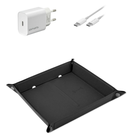 EAN 4252011912520 - 4smarts 541637 cargador de dispositivo móvil Smartphone, Universal Negro Corriente alterna Cargador inalá imagen 1