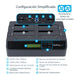 EAN 0065030843881 - StarTech.com SATDOCK4U3RE duplicador de datos y soporte Duplicador de HDD (discos duros) Negro 3 copias imagen 8