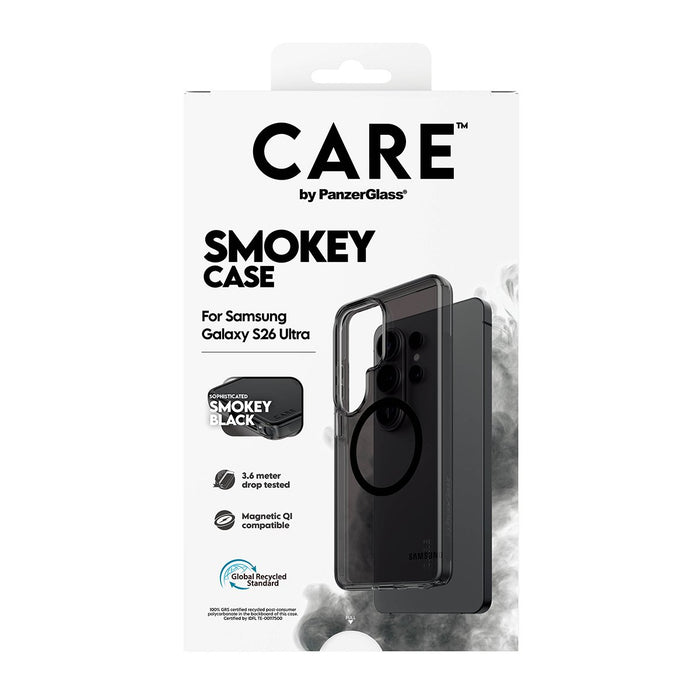 EAN 5715685034169 - PanzerGlass CARE™ by ® Urban Explorer Case Smokey w. Black Qi Samsung Galaxy S26 Ultra funda para teléfon imagen 3