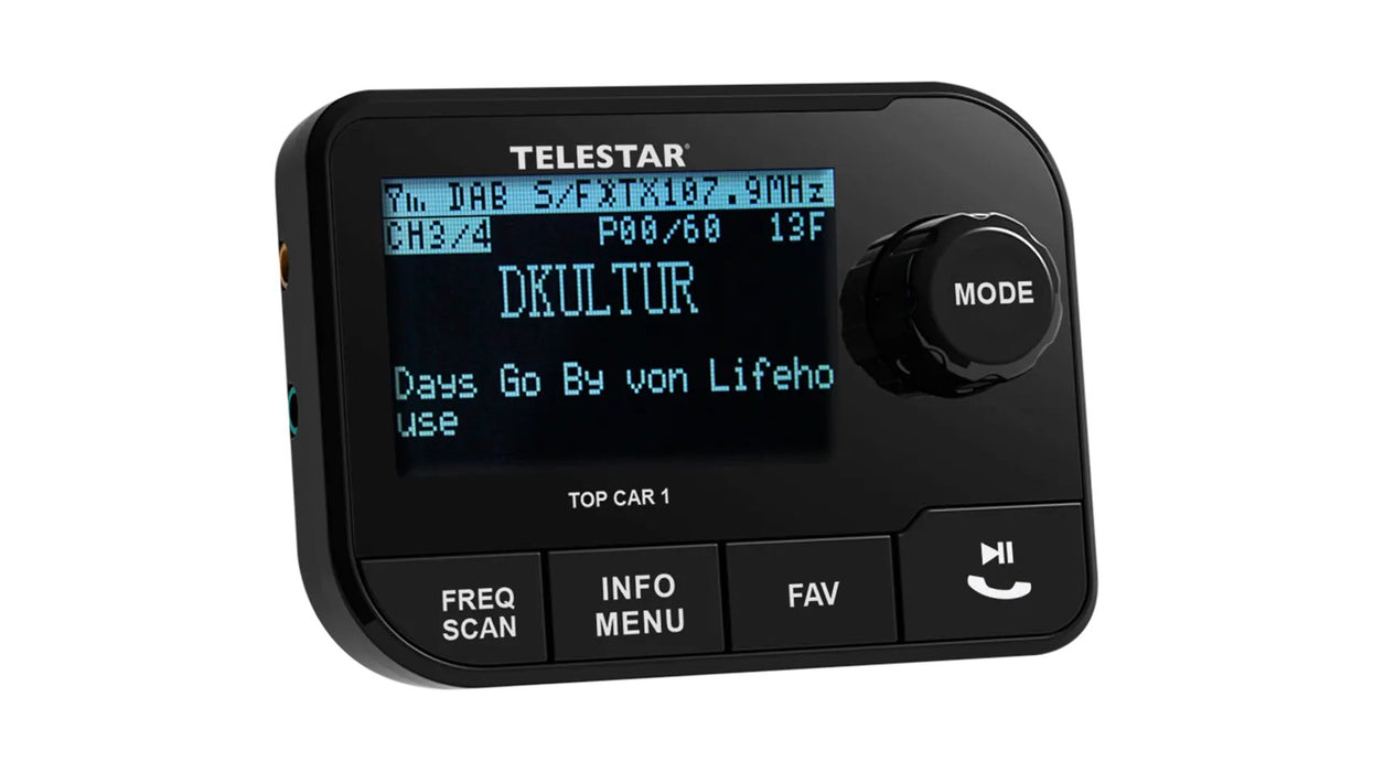 EAN 4262508450145 - Telestar 5100001 radio Coche Digital Negro imagen 1