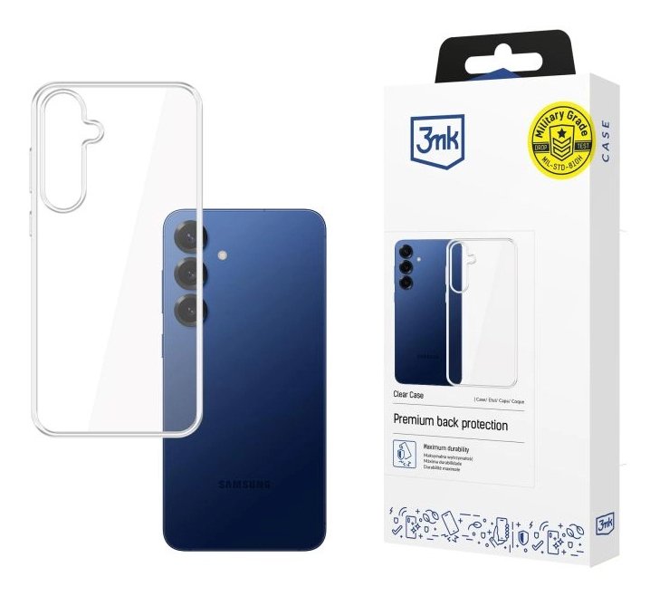 EAN 5903108673655 - 3MK Clear Case funda para teléfono móvil 17 cm (6.7") Transparente imagen 1