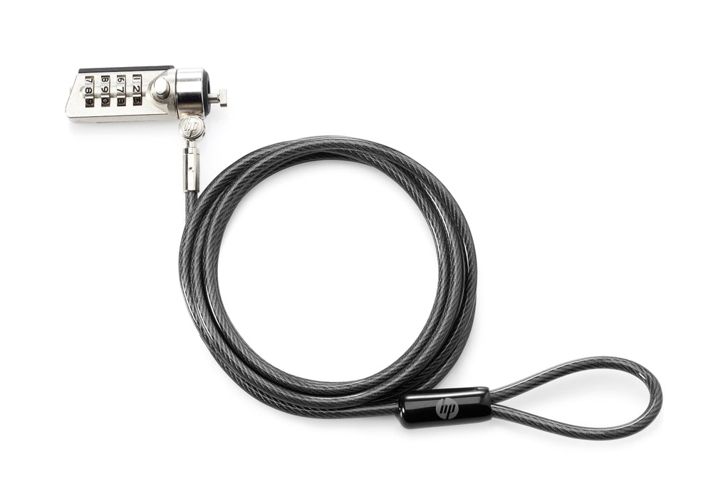 EAN 0889894466136 - HP Combination Lock cable antirrobo Negro 1,83 m imagen 1