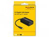 EAN 4043619659906 - DeLOCK 65990 base para portátil y replicador de puertos Negro imagen 2