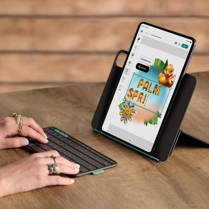 EAN 5099206131590 - Logitech Flip Folio QWERTY Nórdico Bluetooth Grafito imagen 2