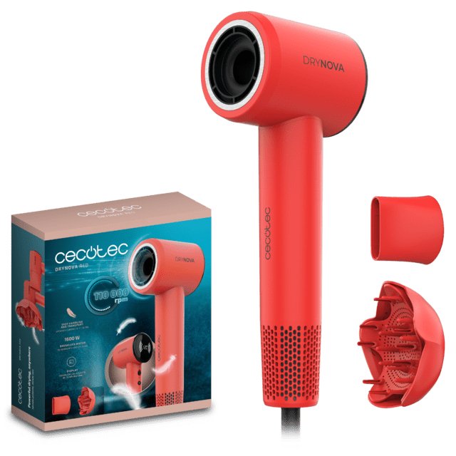 EAN 8447420865901 - Cecotec DryNova secador 1600 W Rojo imagen 3