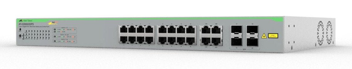 EAN 767035239538 - Allied Telesis iGS950/20PS Gestionado L2 Gigabit Ethernet (10/100/1000) Energía sobre Ethernet (PoE) Monta imagen 4
