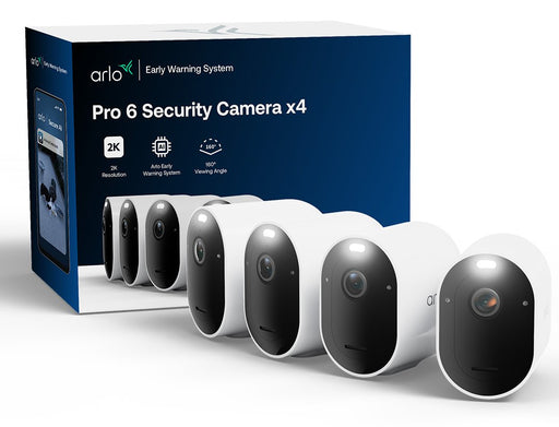 EAN 193108149655 - Arlo Pro VMC4470P IP Kamera 4er Set Cámara de seguridad IP Exterior 2560 x 1440 Pixeles Techo/pared imagen 1