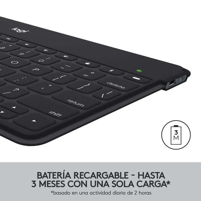 EAN 5099206094147 - Logitech 920-010043 teclado para móvil QWERTY Español Bluetooth Blanco imagen 14