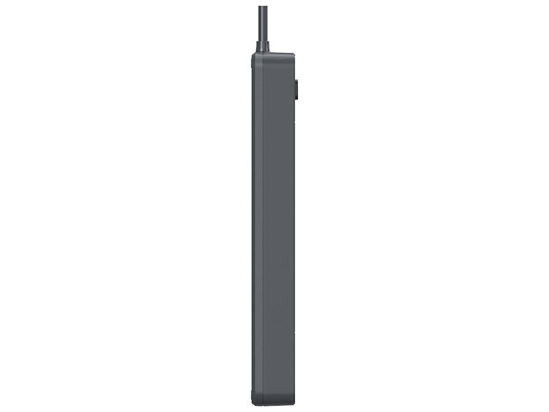 EAN 5907512868959 - Tracer Power Line+ 5 sockets base múltiple 1,5 m 4 salidas AC Interior Grafito imagen 4