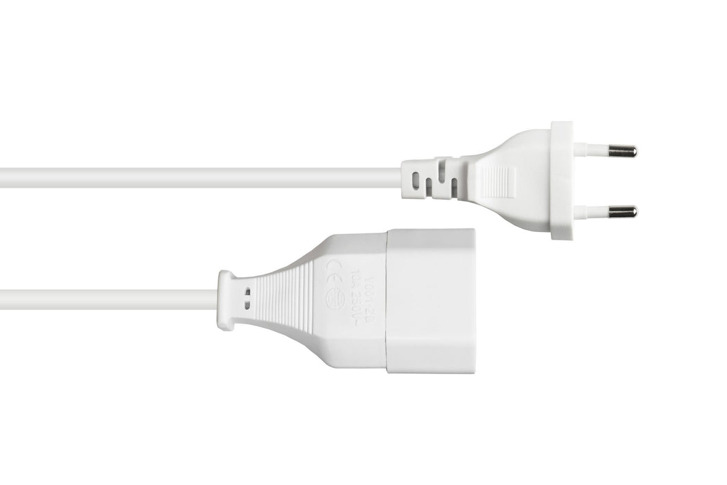 EAN 4014619169450 - Alcasa P0300-W030 cable de transmisión Blanco 3 m Enchufe tipo C imagen 2