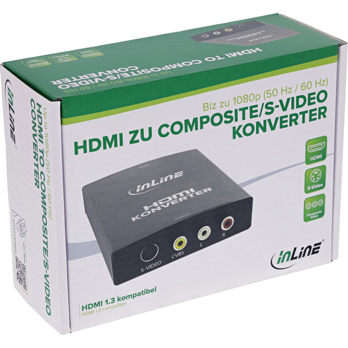 EAN 4043718207527 - InLine 65006 adaptador de cable de vídeo Negro imagen 6