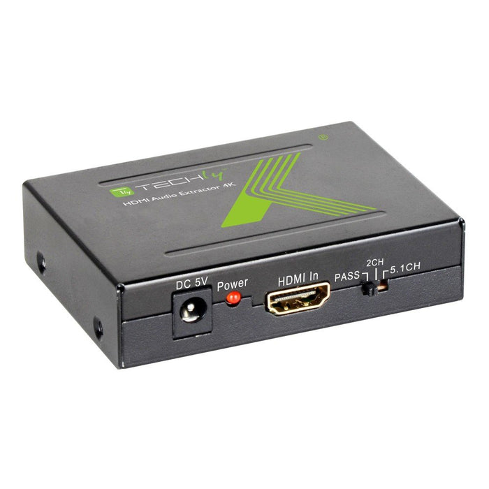EAN 8054529025732 - Techly IDATA HDMI-EA convertidor de audio Negro imagen 1