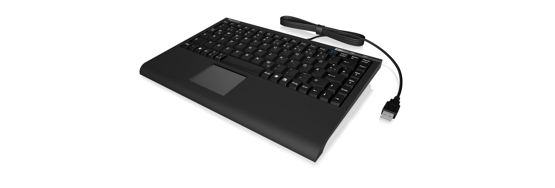 EAN 4250078141990 - KeySonic ACK-540U+ (UK) teclado Oficina USB QWERTY Inglés del Reino Unido Negro imagen 3