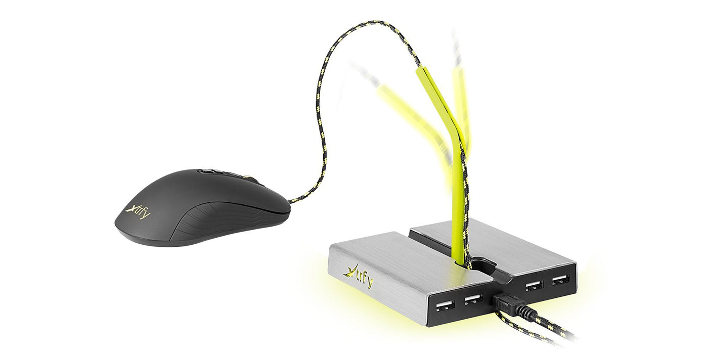 EAN 7340086907989 - CHERRY XTRFY XG-B1-LED hub de interfaz USB 2.0 imagen 2